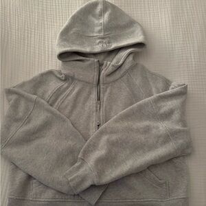 Lululemon gray scuba hoodie size M/L